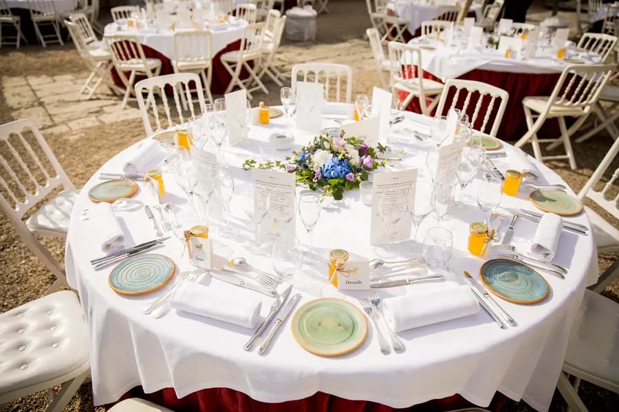 Cadre de mariage au Château des Vigiers